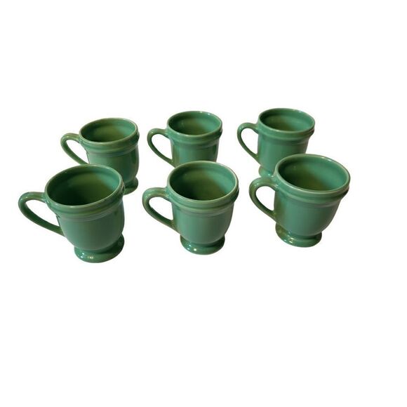 Nancy Calhoun Flamingo China Footed Cups - Picture 4 of 11